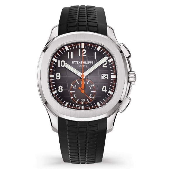 Patek Philippe Aquanaut Black Dial Composite Strap Men's Watch 5968A-001