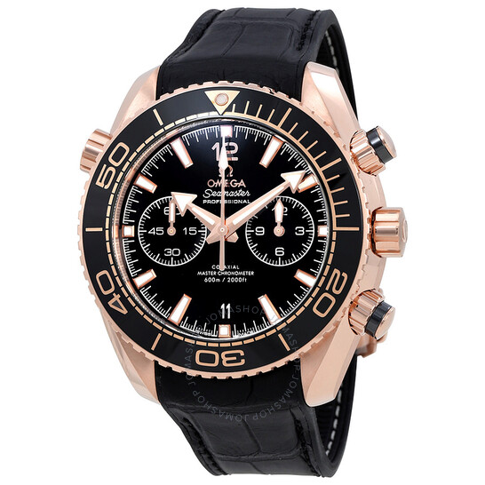 Omega Seamaster Planet Ocean Chronograph Automatic 18kt Sedna Gold Men's Watch 215.63.46.51.01.001