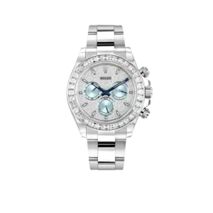 Rolex Daytona Diamond Pave Dial Platinum Watch 116576TBR