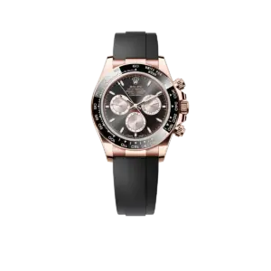 Rolex Daytona 40mm Everose Gold Bright Black and Sundust Dial M126515LN-0002