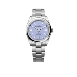 Rolex Oyster Perpetual 41mm Stainless Steel Lavender Dial Men Watch 134300-0012 New 2025