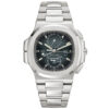 Patek Philippe Nautilus Travel Time Chronograph Blue-Black Dial Steel Men's Watch 5990/1A-011