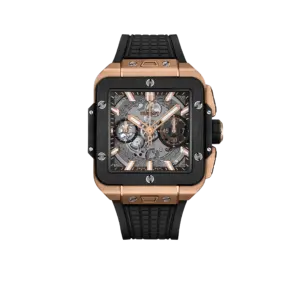 Hublot Square Bang Unico King Gold Ceramic 42mm Mens Watch 821.OM.0180.RX