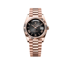 Rolex Day-Date 40mm 18K Everose Gold with Slate Ombre Dial 228235