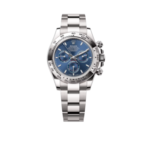 Rolex Daytona Blue Dial 40mmWhite Gold Chronograph Mens Watch 126509
