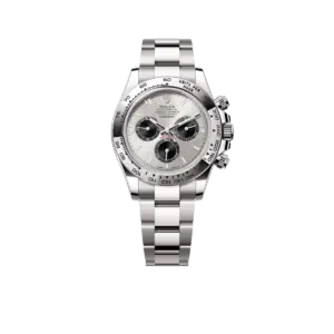 Rolex Daytona 40 mm White Gold Silver Dial Men's Watch M126509-0003