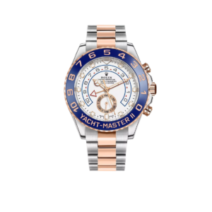 Rolex Yachtmaster II 44mm Steel Rose Gold Mens Watch 116681