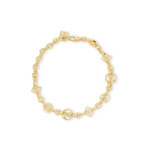 Louis Vuitton LV Crazy in Lock Bracelet Gold M00376