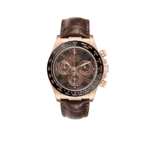 Rolex Daytona 40mm Rose Gold Chocolate Dial Mens Watch 116515