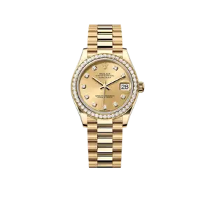 Datejust Oyster 31 mm Yellow Gold and Diamonds 278288RBR-0005