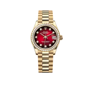 Datejust Oyster 31 mm Yellow Gold and Diamonds 278288RBR