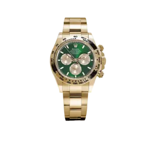 Rolex Daytona 126508 ‘John Mayer 2.0’ Yellow Gold Bright Green and Golden Dial (2025)