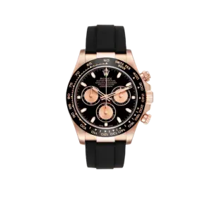 Rolex Cosmograph Daytona 40mm Rose Gold Oysterflex Mens Watch 116515LN