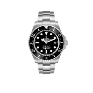 Rolex Seadweller Deepsea 44mm Black Dial Steel Mens Watch 136660 (Updated Dial)