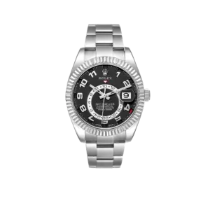 Rolex Sky-Dweller 42mm White Gold Black Dial Mens Watch 326939