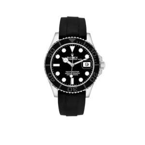 Rolex Yachtmaster 42mm White Gold Oysterflex Bracelet Mens Watch 226659