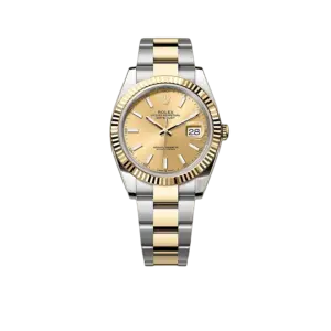 Rolex Datejust 41mm Champagne Dial Yellow Rolesor 126333-009