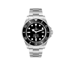 Rolex Seadweller Deepsea Black Dial Steel Mens Watch 136660