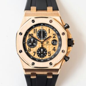 Audemars Piguet Royal Oak Offshore Chronograph 26470OR.OO.A002CR.01 featuring a 42mm 18k rose gold - Premium Version