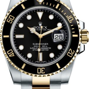 Rolex Submariner Date 116613LN featuring a two-tone Oystersteel and 18k yellow gold case and bracelet - Premium Version